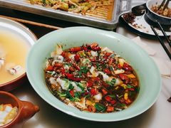 椒麻片片鱼-绿茶餐厅(南翔印象城MEGA店)