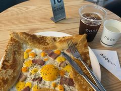 杂菌培根鸡蛋可丽饼-GOTLOT COFFEE&KITCHEN角落厨房NOOK店