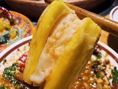 菠萝蜜虾滑-洱火云南酸菜牛肉火锅(石景山当代商城店)