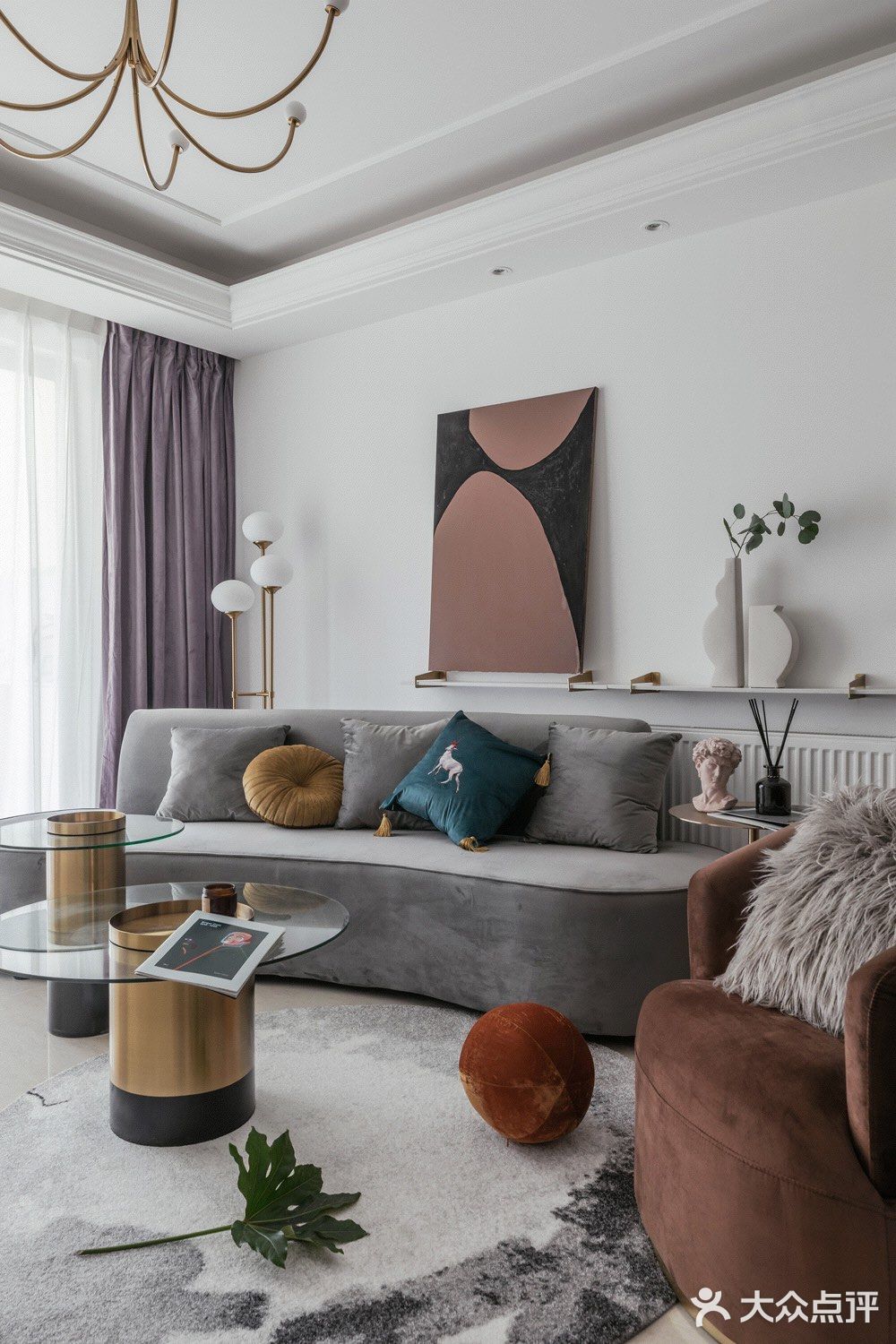 112平精装房变形记“法式现代的小时光”