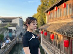 -暮晚尘香汉服旗袍