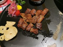 鐵板雪花牛小排-築鳥日本料理(黑沙环店)