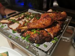 烤绿茶肉烤鸡双拼-绿茶餐厅(领展购物广场·中关村店)