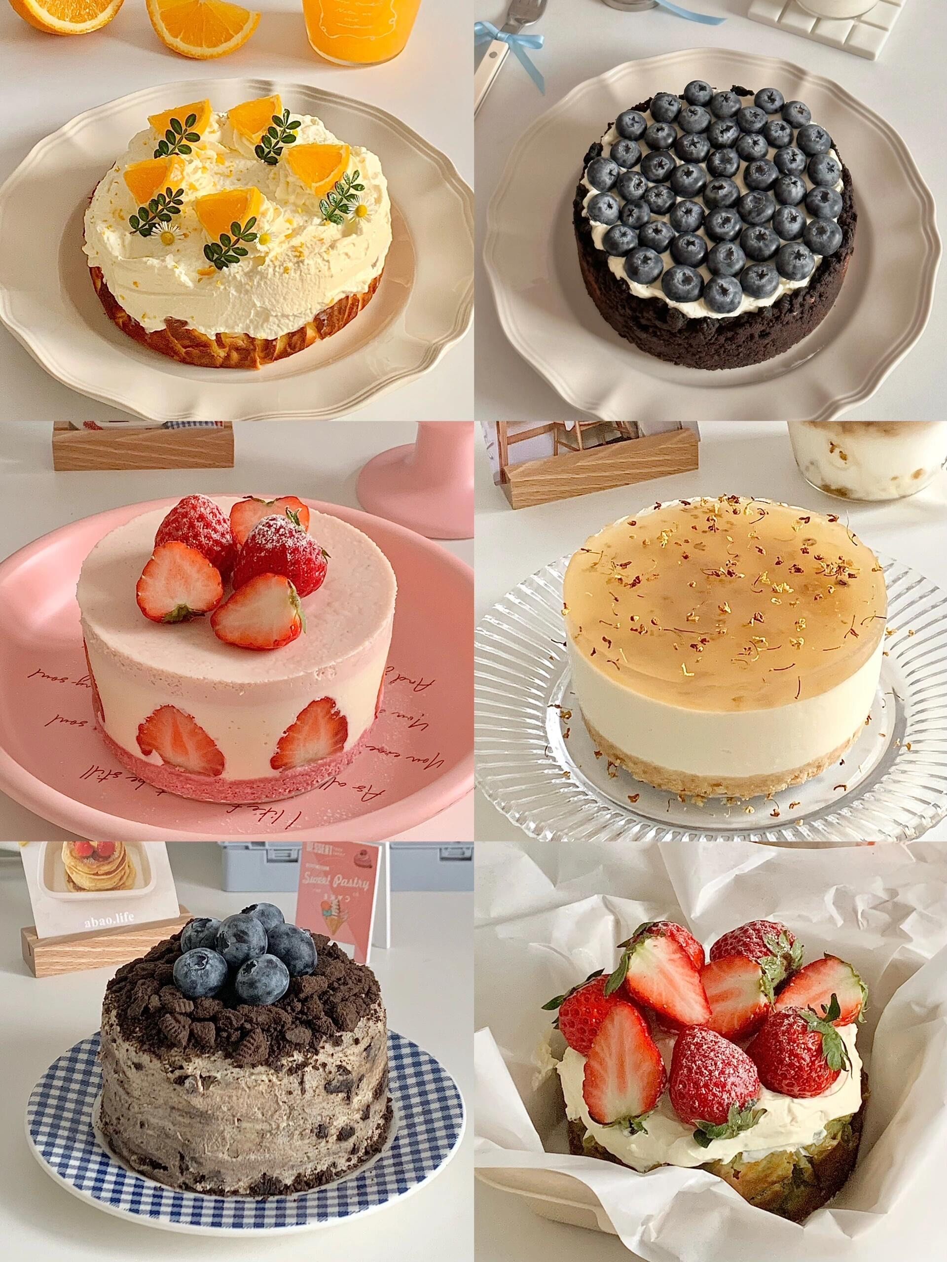 我做过的那些小蛋糕🍰||这篇甜品合集做法都很简单