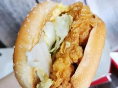 香辣鸡腿堡单人餐兑换券-肯德基(龙港龙跃店)