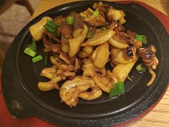 菌菇炒鱿鱼-原製原味(普陀山磐龙店)