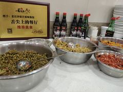 自助调料区-老长沙原汁原味粉馆(韭菜园店)