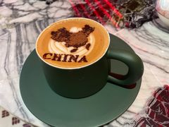 拿铁-人民咖啡馆(四行仓库店)