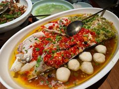 双色鸳鸯鱼头王-望湘园·洞庭渔宴(浦江欢乐颂店)