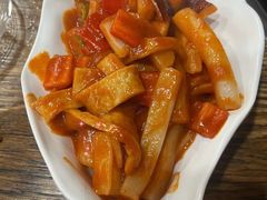 炒年糕-久品肥牛烤肉(碧海华庭店)