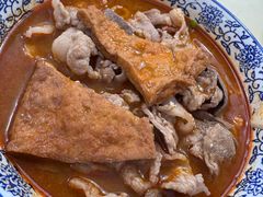 肥瘦五花肉猪肝大小肠-大鼎沙嗲面(港口路店)