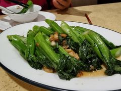 猪油渣炒宁夏菜心-正哥点心(鸿安花园店)