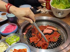 -明洞阿姨·韩式酱蟹烤肉·创意料理(三元桥店)