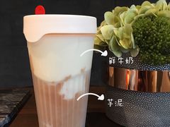 芋泥麦麦鲜牛乳-一鸣真鲜奶吧(秣周东路地铁站店)