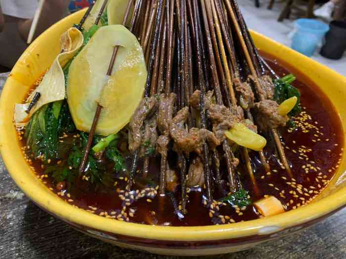 五星记忆冷锅串串-"就在我家旁边这条街上的冷锅串串,我居然现.
