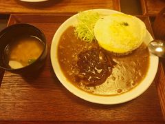 咖喱汉堡排饭-金龙咖喱