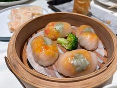 黄椒酱鲜虾钓鱿水晶饺-银灯食府(丽丰国际中心店)