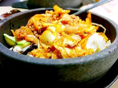 辣白菜五花肉石锅拌饭-正一味石锅拌饭(望京新世界店)