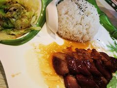 港式蜜汁叉烧饭-香港威特瑞茶餐厅(小白楼音乐厅店)