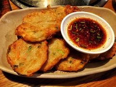 土豆饼-包装马车·韩国料理·포장마차