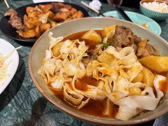 大盘鸡份送皮带面-东方亚克西餐厅(西康路店)