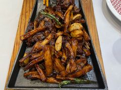 黑椒牛柳杏鲍菇-孙家外婆•长春地标美食新名片(红旗街万达店)