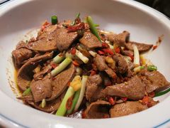 葱爆猪肝-李久其家民间餐厅(观沙岭公园店)