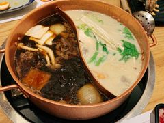 寿喜豆乳鸳鸯锅-伊豆野菜村(大族广场店)