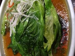 白灼罗马生菜-恭敬李·烤鸭(天坛北门店)