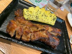 窑烤蒜香梅花肉-窑啊窑窑炉烧烤(合生广场店)