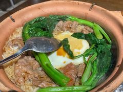 嘉年华之滑蛋牛肉煲仔饭-嘉年华面包房餐厅（饺子馆）(陶然亭店)