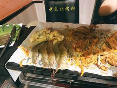 腌制嫩牛肉-老东北烤肉(金山店)