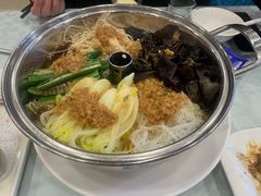 汽锅蒸时蔬-宝发园名菜馆