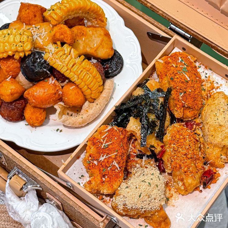 中山首家！绝顶好吃！！15种口味炸鸡🍗