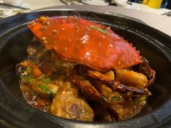 黄金膏蟹焗走地鸡-皇朝会.经典传统粤菜(外滩店)