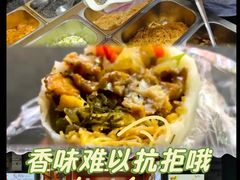 黑椒鸡柳饭-张果佬年糕卷(科巷店)