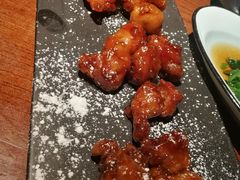 雪花糖醋里脊-绿茶餐厅(乐峰广场店)