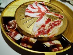 澳洲牛五花肉-猪啊牛呀羊啊铜盘烤肉(正大广场店)