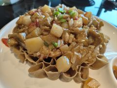 酸菜茄条扒莜面-紫泥369粗粮季(鼓楼店)