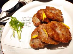 西湖藕饼-绿茶餐厅(松江万达店)