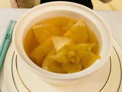 菜胆竹笙炖花胶-火璽·園