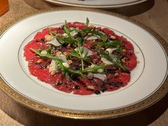 意式生牛肉薄片佐黑松露蛋黄酱-牛排家(宁波阪急店)