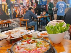 部队火锅-咕咕站韩国料理(紫金港店)