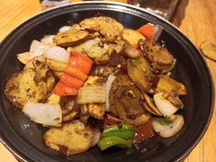 干锅土豆片-十三式重庆江湖菜(金茂览秀城店)