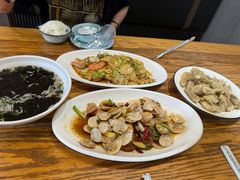 海鲜炒年糕-金海湾海鲜排档(朱家尖店)