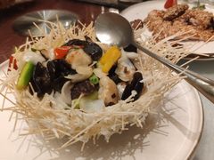 芦笋鲜百合炒酿羊肚菌-粤海喜来登酒店·采悦轩中餐厅(天河城店)