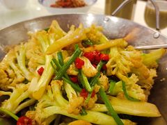 干锅有机花菜-翠清酒家(万丰路店)