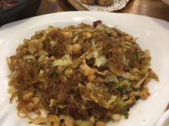 虾仁炒粉丝-乌镇那一年小院主题餐厅(甘泉西路店)