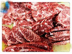 牛板腱-小本家炭火烤肉(西安总店)