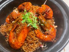 胡椒大虾粉丝煲-港丽餐厅(天河城店)